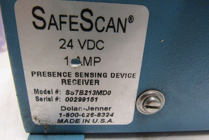 Dolan Jenner SS7B-213MD0 Safe7Scan Light Curtain Matched Set 21" 1 Set