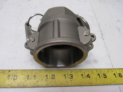 1-1/4" D 150 SS316 Stainless Steel Camlock Female Fitting