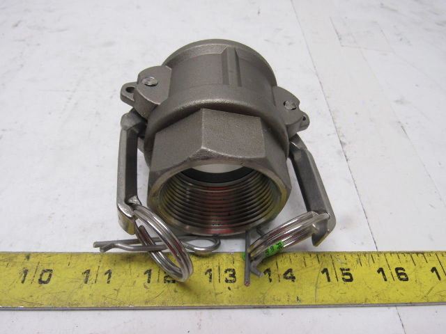 1-1/4" D 150 SS316 Stainless Steel Camlock Female Fitting