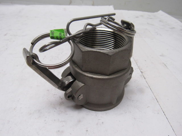1-1/4" D 150 SS316 Stainless Steel Camlock Female Fitting