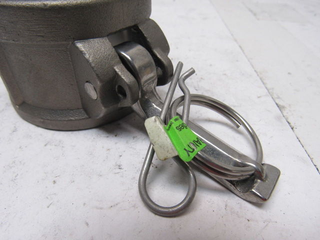 1-1/4" D 150 SS316 Stainless Steel Camlock Female Fitting