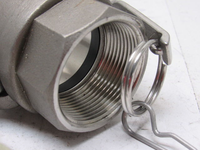 1-1/4" D 150 SS316 Stainless Steel Camlock Female Fitting