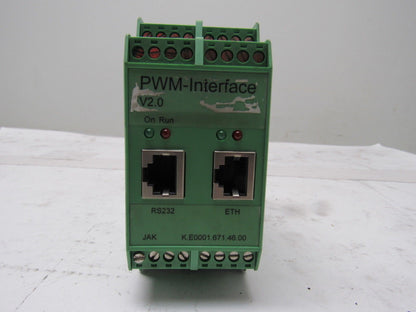PWM-Interface V2.0 JAK E0001.671.46.00  Ethernet Module