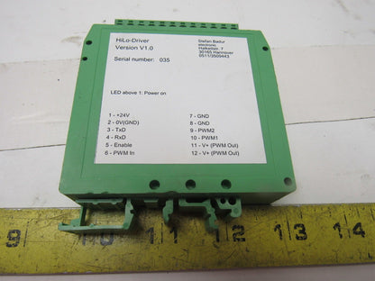Phoenix Contact Version V1.0 Module HiLo Driver