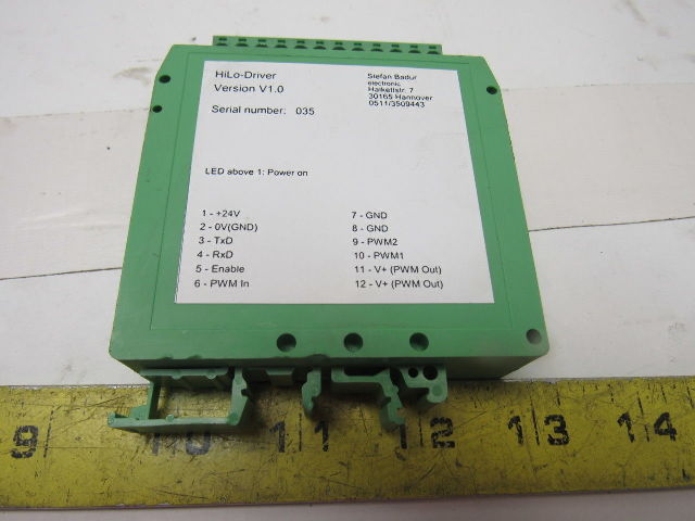Phoenix Contact Version V1.0 Module HiLo Driver