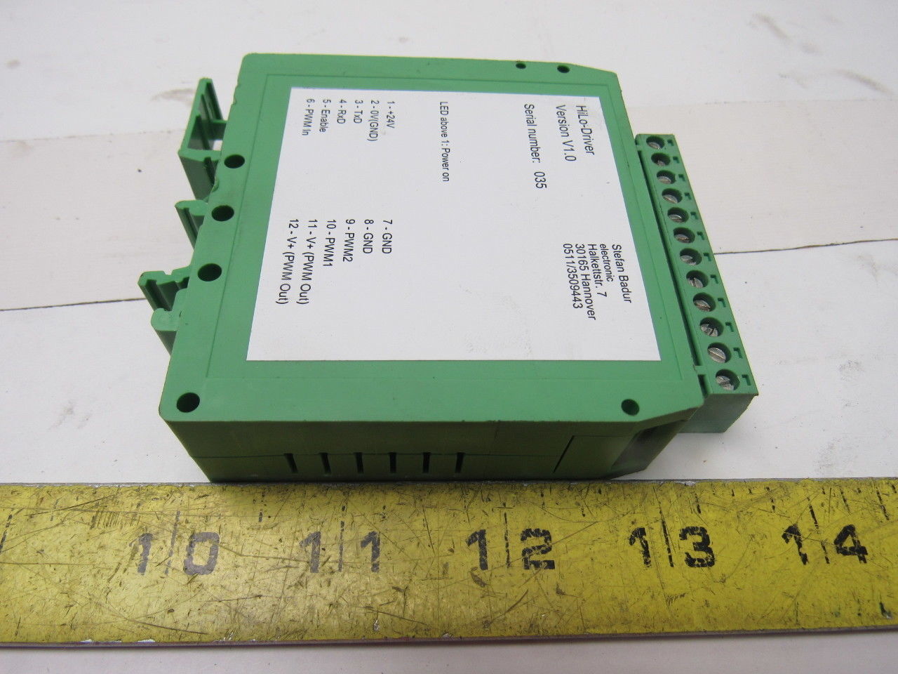 Phoenix Contact Version V1.0 Module HiLo Driver