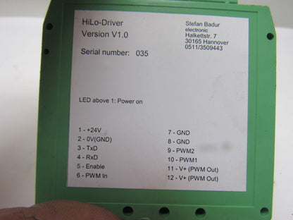 Phoenix Contact Version V1.0 Module HiLo Driver