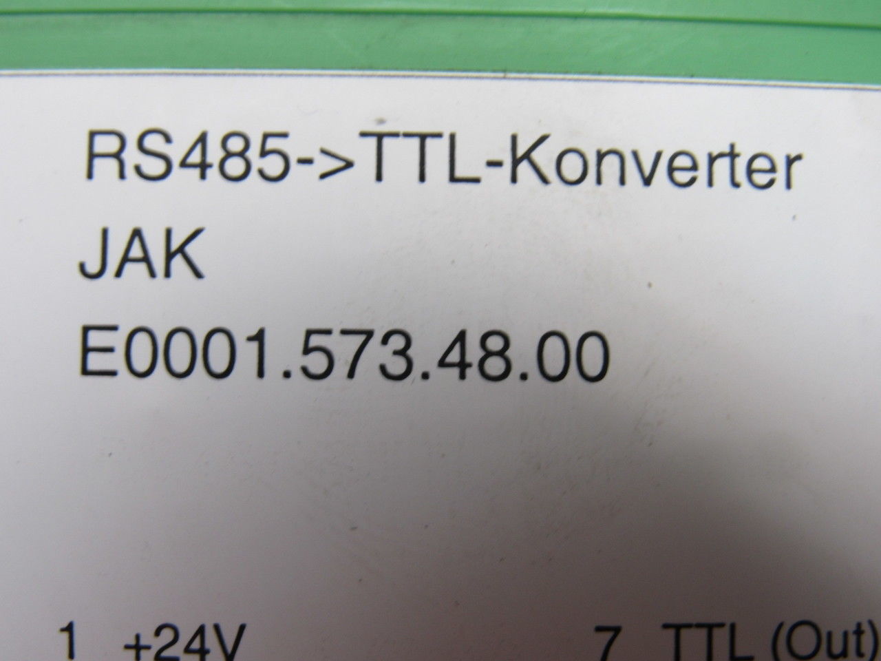 Phoenix Contact RS485-> Konverter JAK E0001.573.48.00 Module