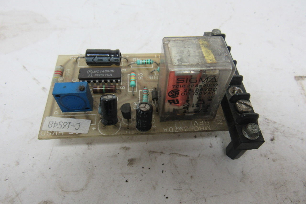 C&D MBC-3970A ARE Series Charger Circuit Board
