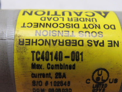 Brad Harrison Woodhead TC40140-001 3-Way Plug Adapter