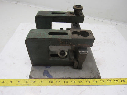 Strippit 4CJ2 C-Frame Punch Press Bench Mount 2 Units Mounted To Plate
