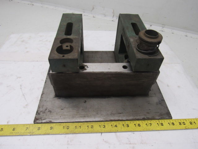 Strippit 4CJ2 C-Frame Punch Press Bench Mount 2 Units Mounted To Plate