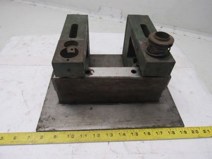 Strippit 4CJ2 C-Frame Punch Press Bench Mount 2 Units Mounted To Plate