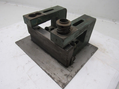 Strippit 4CJ2 C-Frame Punch Press Bench Mount 2 Units Mounted To Plate