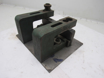 Strippit 4CJ2 C-Frame Punch Press Bench Mount 2 Units Mounted To Plate