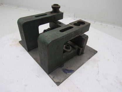 Strippit 4CJ2 C-Frame Punch Press Bench Mount 2 Units Mounted To Plate