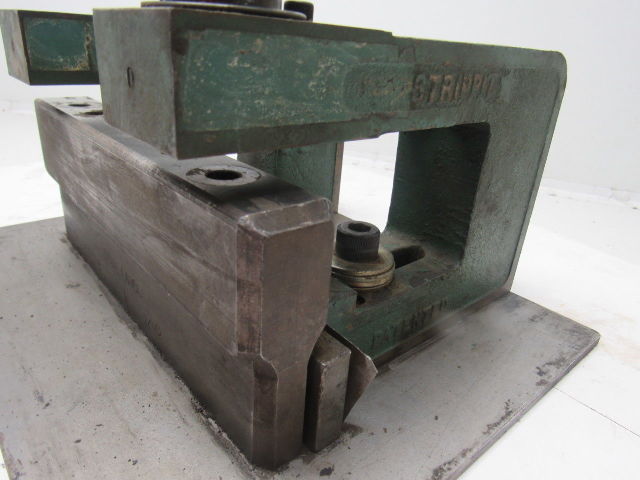 Strippit 4CJ2 C-Frame Punch Press Bench Mount 2 Units Mounted To Plate