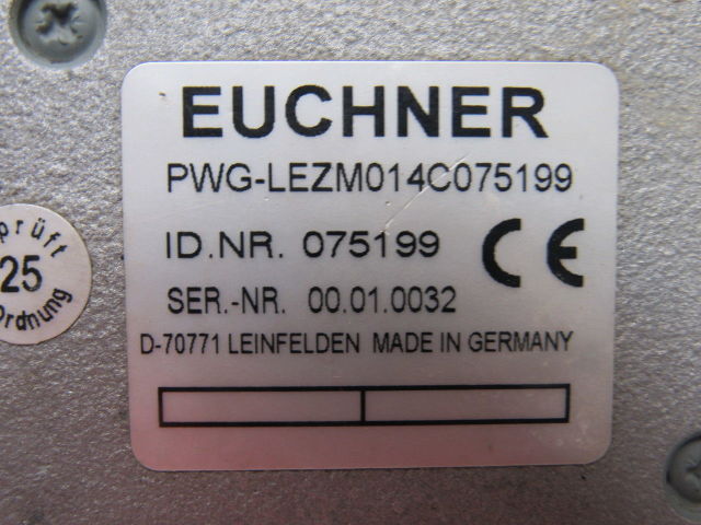 Euchner PWG-LEZM014C075199 NR. 075199 Rotary Encoder