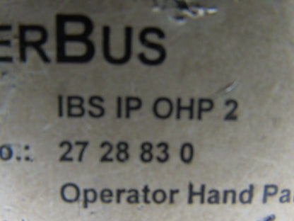Phoenix Contact IBS IP OHP 2 Operator Hand Panel