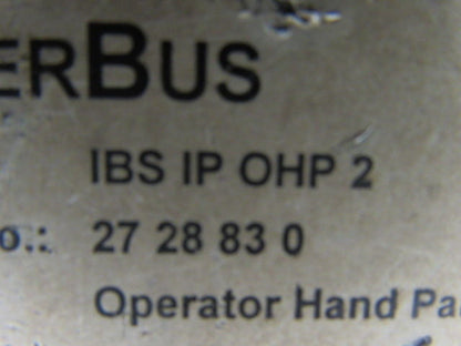 Phoenix Contact IBS IP OHP 2 Operator Hand Panel