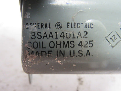 General Electric 3SAA1401A2 425 Coil Ohms Plug Relay 14 Pin