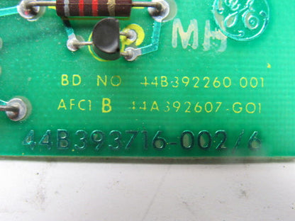 General Electric AFC1B 44A392607-GO1 PC Circuit Board For Control