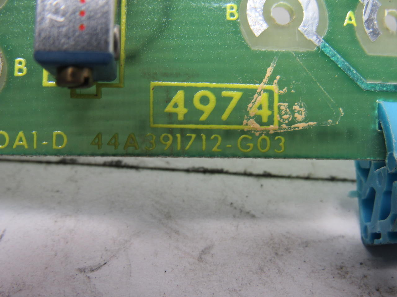General Electric ADA1-D 44A391712-G03 Circuit Board Card Control