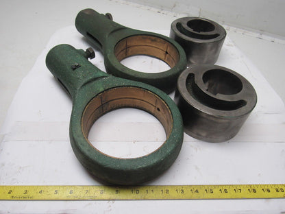 Eccentric Ram Rod End W/Cam Bearings Brake Press Lot Of 2 Sets See Info