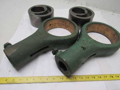 Eccentric Ram Rod End W/Cam Bearings Brake Press Lot Of 2 Sets See Info