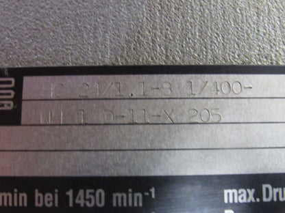 Hawe HC 24/1.1-B 1/400 WH1 D-11-X 205 Hydraulic Pump W/Control Box