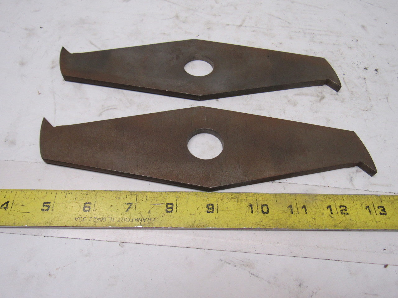 9-1/4" x 1" Arbor x 9/32" Cut Wood Grooving Dado Blade Lot Of 2