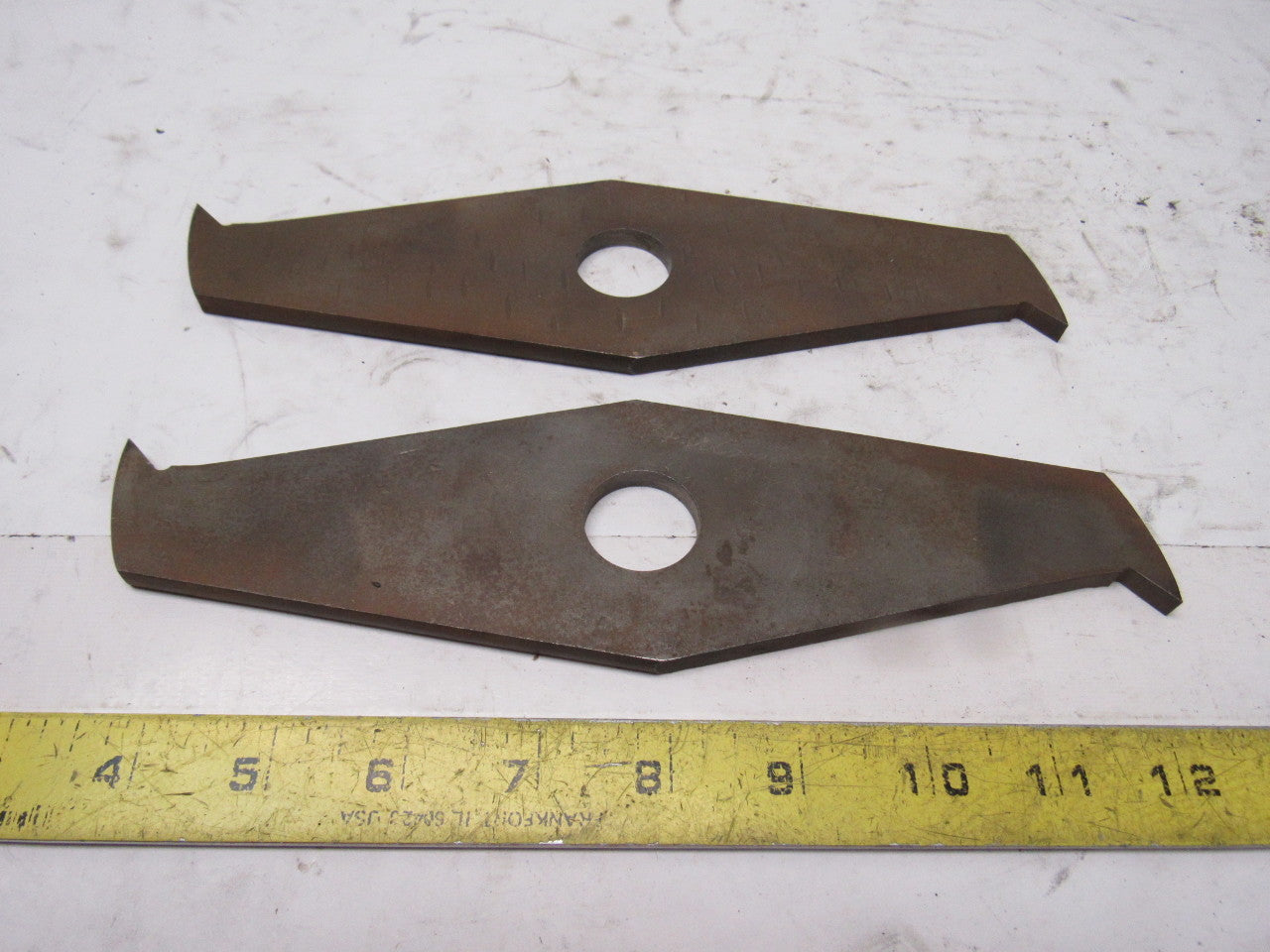 9-1/4" x 1" Arbor x 9/32" Cut Wood Grooving Dado Blade Lot Of 2