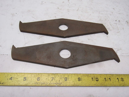 9-1/4" x 1" Arbor x 9/32" Cut Wood Grooving Dado Blade Lot Of 2