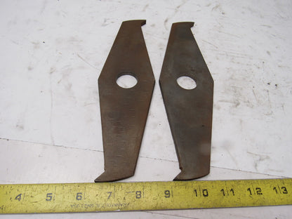 9-1/4" x 1" Arbor x 9/32" Cut Wood Grooving Dado Blade Lot Of 2