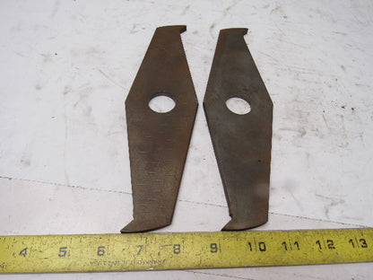 9-1/4" x 1" Arbor x 9/32" Cut Wood Grooving Dado Blade Lot Of 2