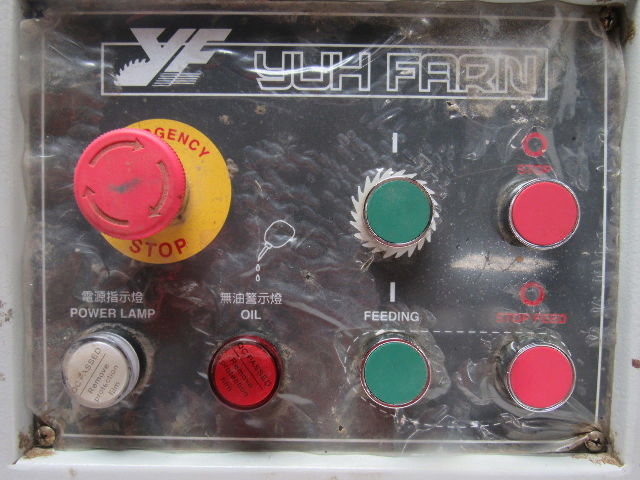 Yuh Farn Machinery 240V Control Station For Rip Table Saw