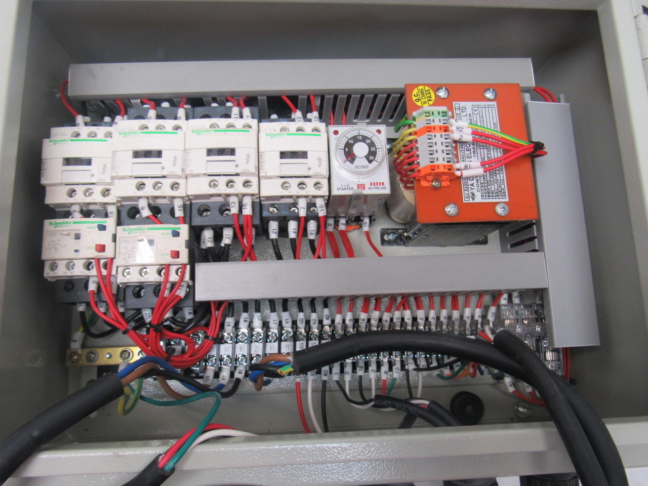 Yuh Farn YFR-303 TFR-303S 220V Soft Start Electrical Enclosure 110V Saw Control
