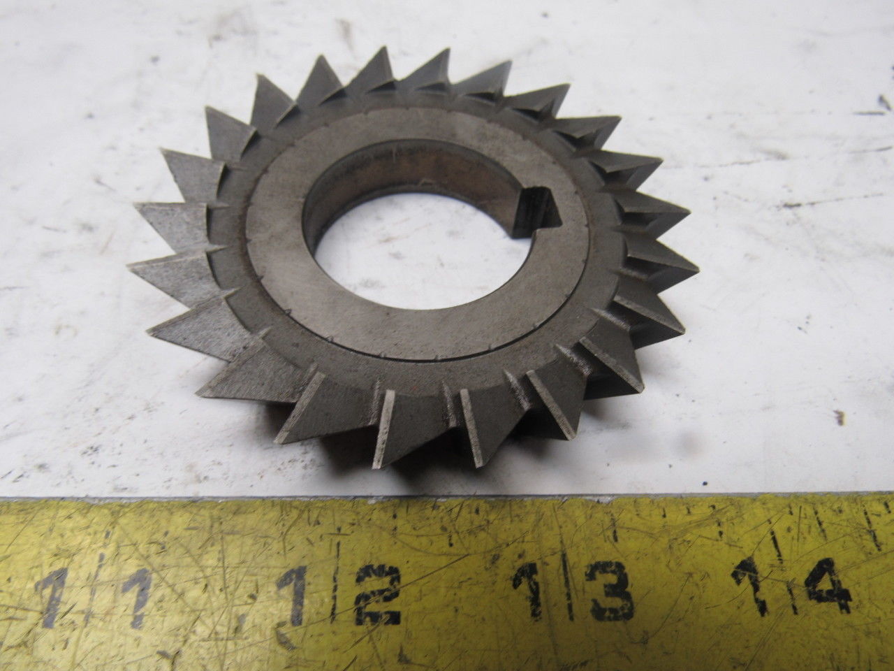 Detroit 3" x  1/2" x 1-1/4" Arbor Slitting Grooving Blade HSS 60° Left Hand