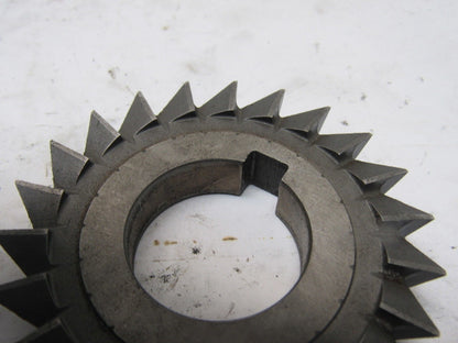 Detroit 3" x  1/2" x 1-1/4" Arbor Slitting Grooving Blade HSS 60° Left Hand