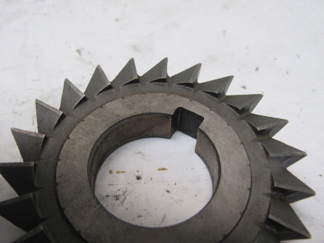 Detroit 3" x  1/2" x 1-1/4" Arbor Slitting Grooving Blade HSS 60° Left Hand