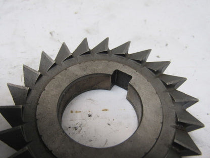 Detroit 3" x  1/2" x 1-1/4" Arbor Slitting Grooving Blade HSS 60° Left Hand