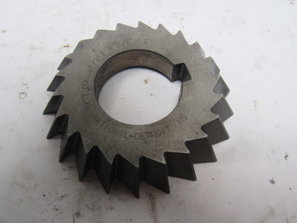 Detroit 3" x  1/2" x 1-1/4" Arbor Slitting Grooving Blade HSS 60° Left Hand