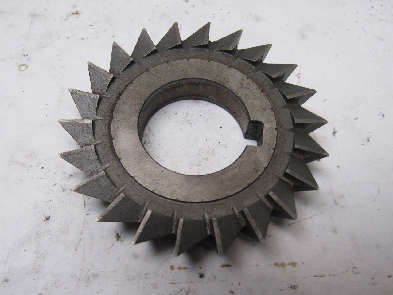 Detroit 3" x  1/2" x 1-1/4" Arbor Slitting Grooving Blade HSS 60° Left Hand