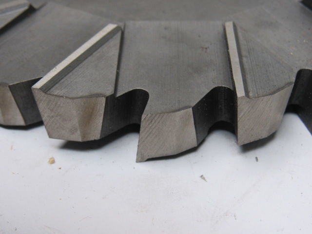 Moon 6 x 5/8" x 1-1/4" Arbor Cross Cut Mill Cutter Slitting Blade
