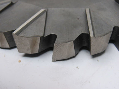 Moon 6 x 5/8" x 1-1/4" Arbor Cross Cut Mill Cutter Slitting Blade