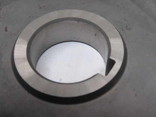 Moon 6 x 5/8" x 1-1/4" Arbor Cross Cut Mill Cutter Slitting Blade