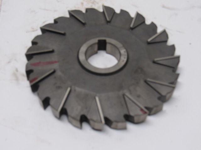Moon 6 x 5/8" x 1-1/4" Arbor Cross Cut Mill Cutter Slitting Blade