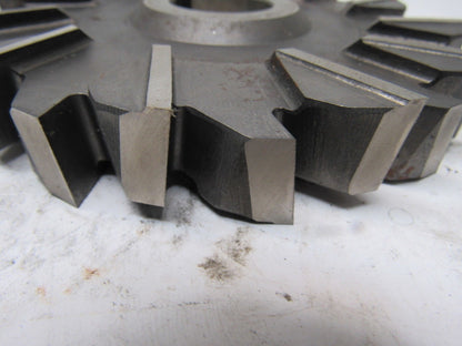 Niagara 6" x 7/8" x 1-1/4" Staggered Teeth Cross Cut Side Mill Slitting Blade
