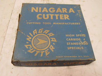 Niagara 6" x 7/8" x 1-1/4" Staggered Teeth Cross Cut Side Mill Slitting Blade