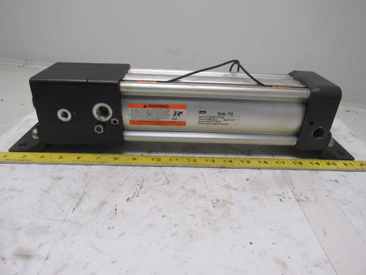 Parker P1D4L080MC-0200NNN6N Rod Lock Pneumatic Air Cylinder 80mmBore 200mmStroke
